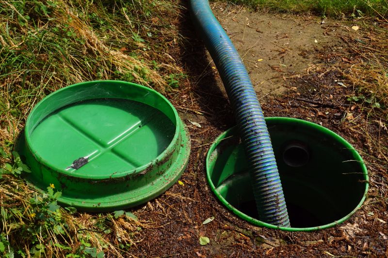 Finished Septic System Setup